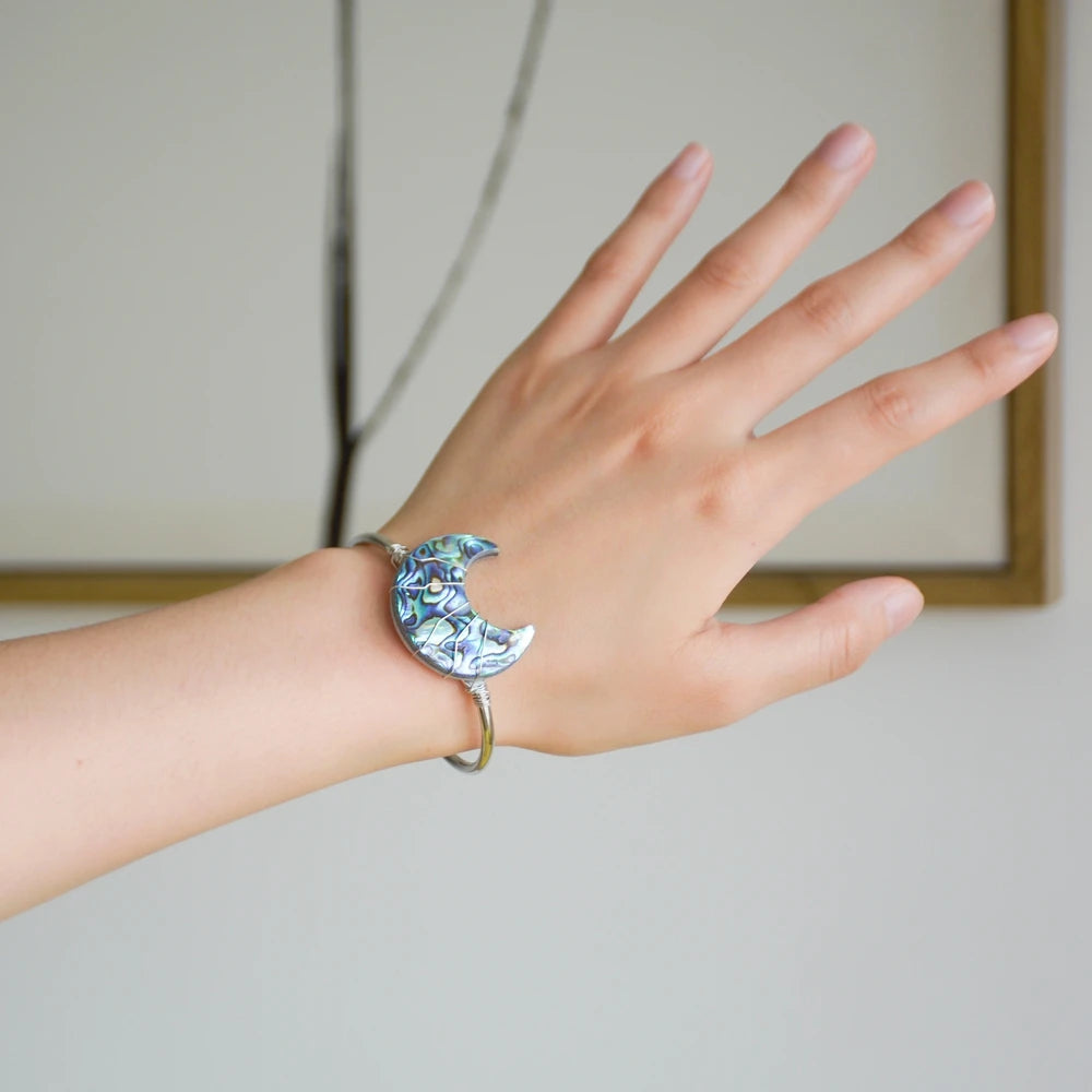 Abalone cuff bracelet