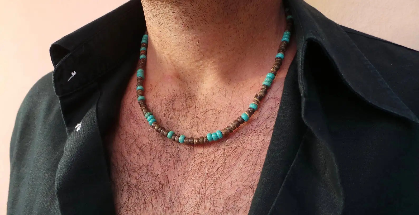 Mens Surfer Necklace