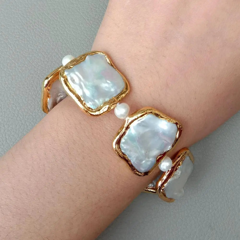 Pearl Bracelet Gold