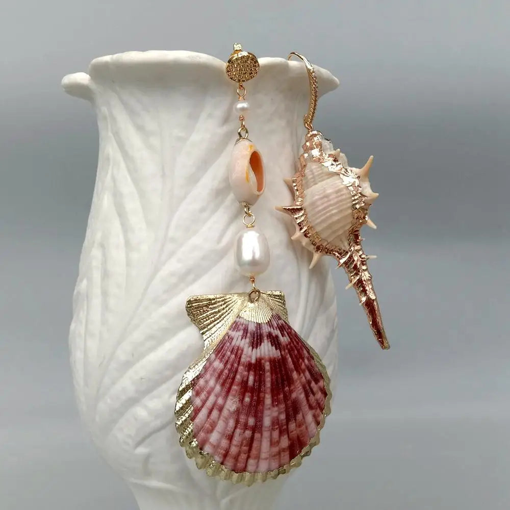 Earrings Shell