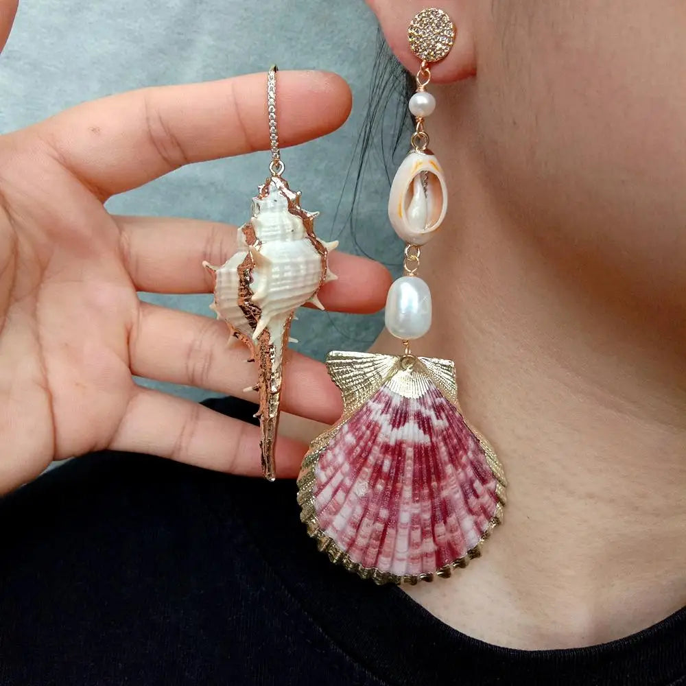 Earrings Shell