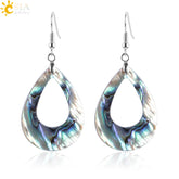 Water Drop Abalone Shell Earrings