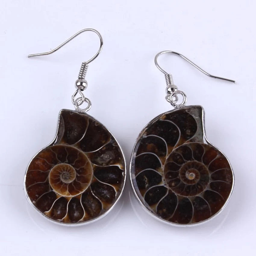 Ammonite Earrings