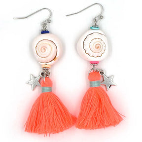 Ethnic Shell Earrings