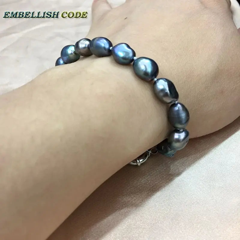 Peacock Pearl Bracelet