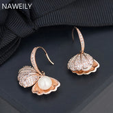 Delicate Shell Shape Earrings