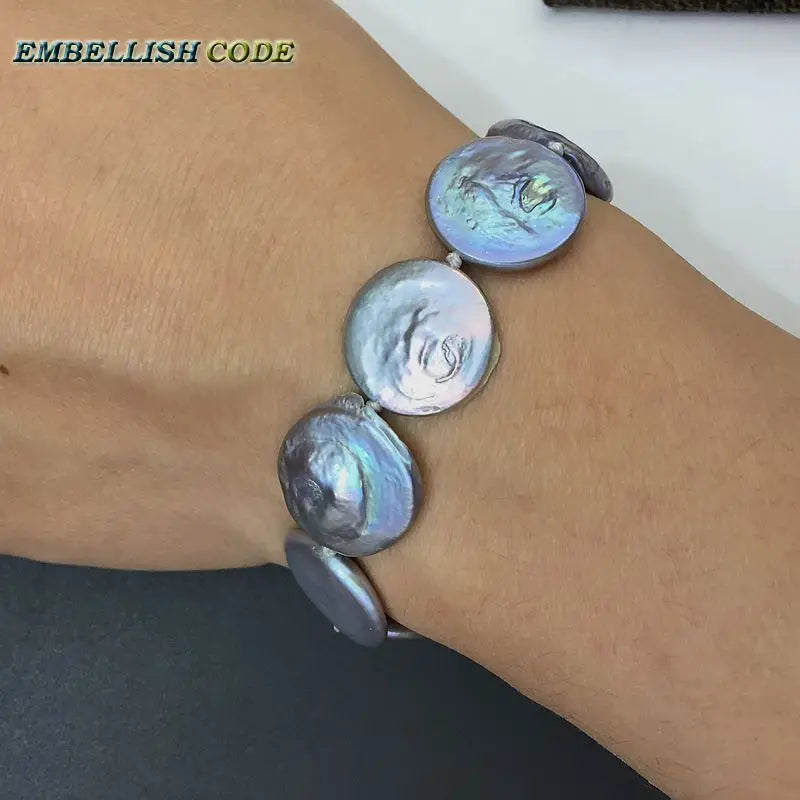 Coin Pearl Bracelet