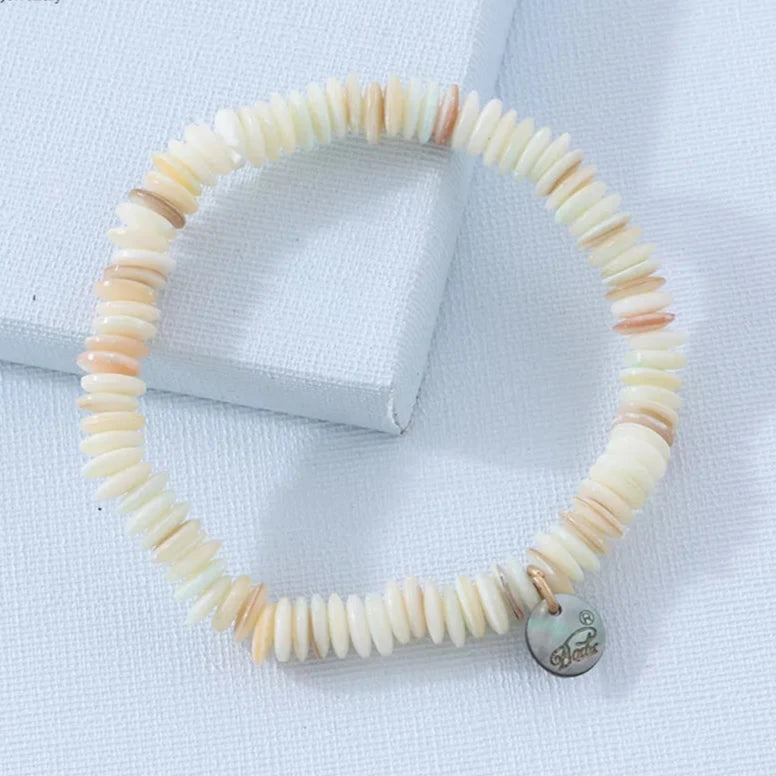 White Puka Shell Bracelet