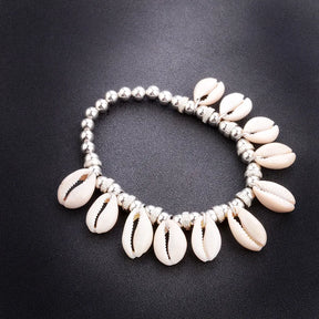 Natural Cowrie Shell Anklet