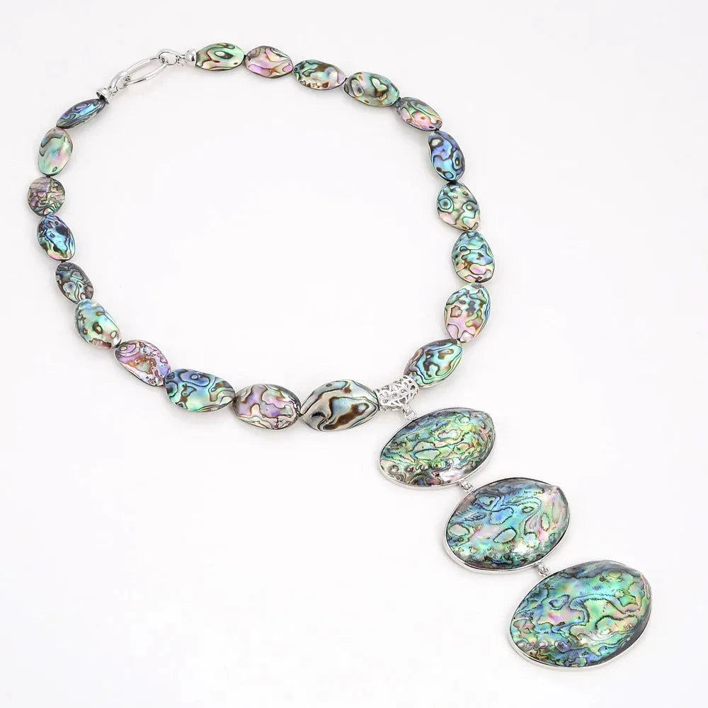 Paua Abalone Shell Necklace