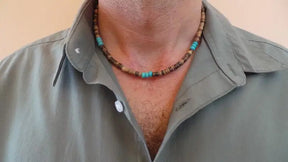 Mens Surfer Necklace