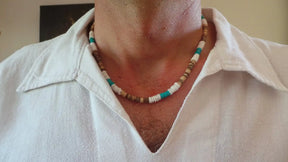 Mens Surfer Necklace