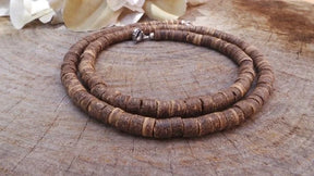 Brown Surfer Necklace