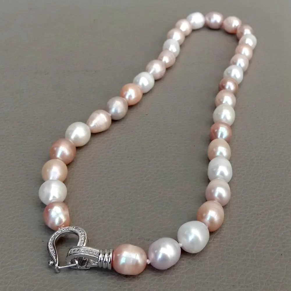 Pink Pearl Necklace