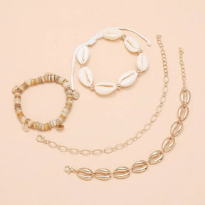 4 Beach Bracelet Set