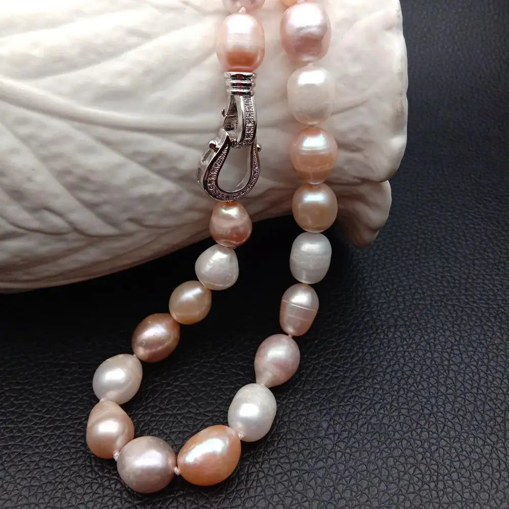 Pink Pearl Necklace