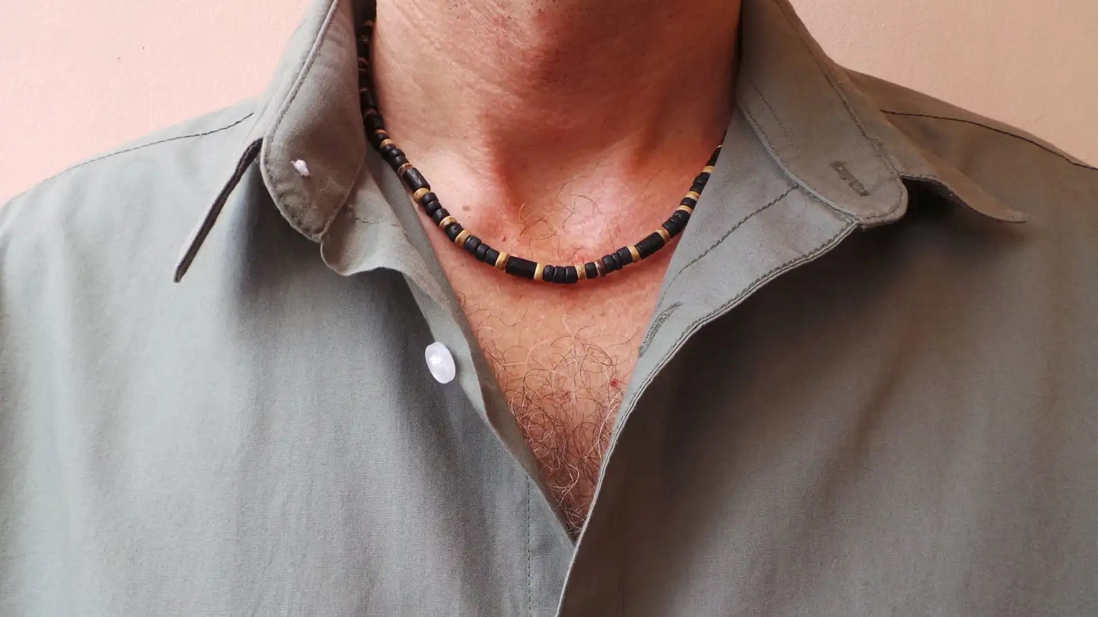 Mens Surfer Necklace