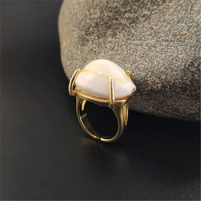 Real Shell Ring