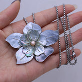 Shell Flower Pendant