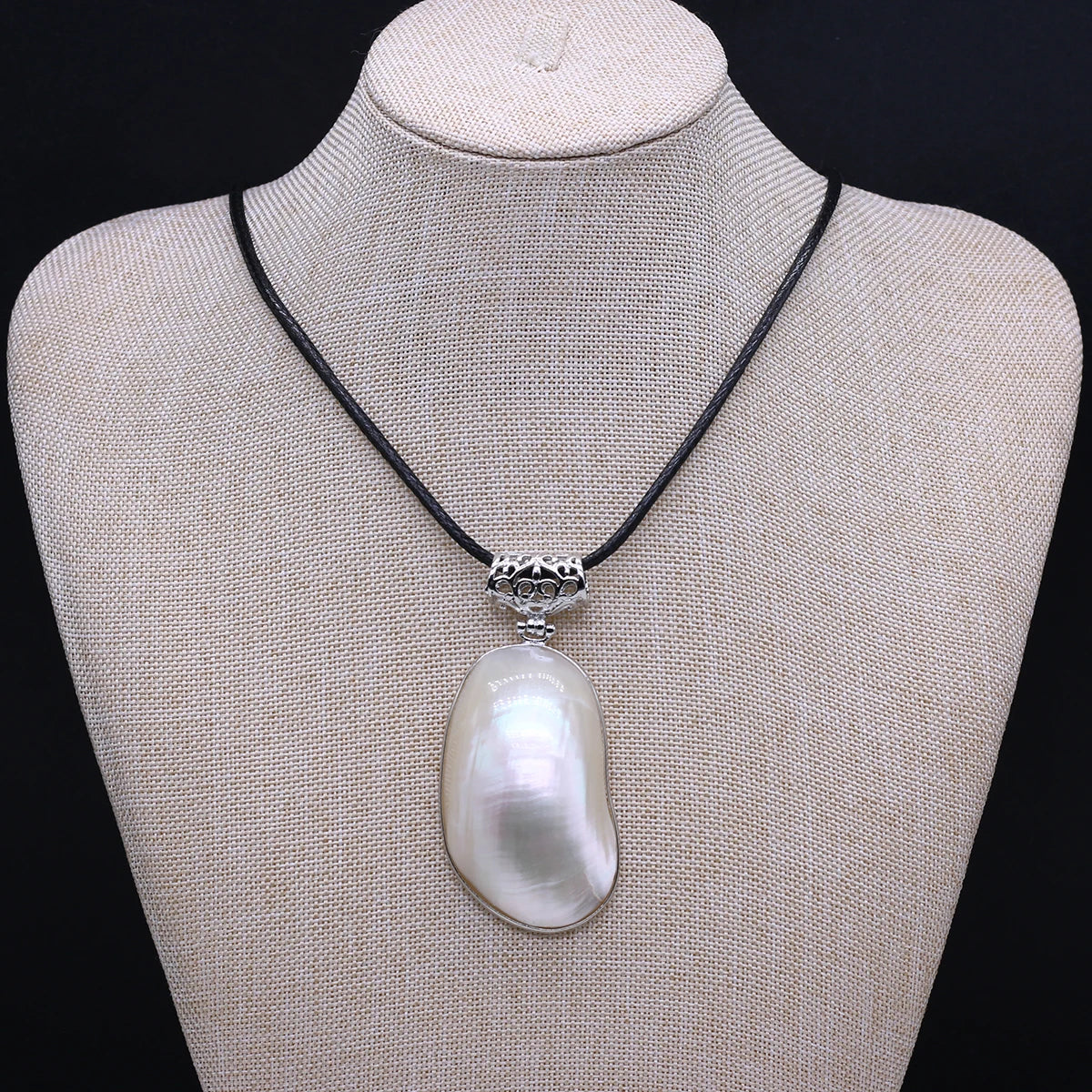 Mother Of Pearl Pendant Necklace