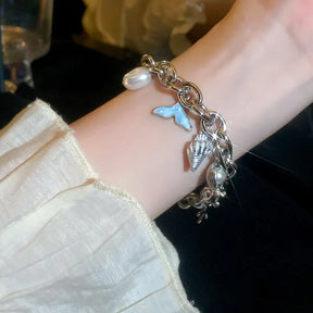 Ocean Shell Charm Bracelet