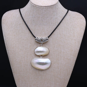 Mother Of Pearl Shell Necklace