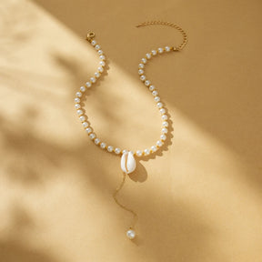 Romantic Cowrie Shell Necklace