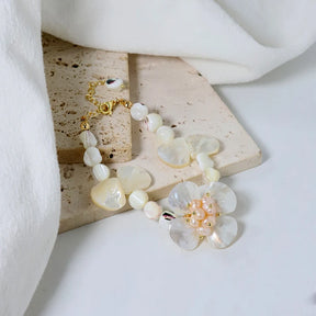 Natural Flower Shell Bracelet