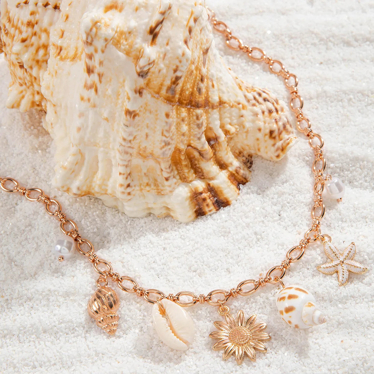 Seashell Chain Necklace