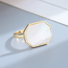 Vintage Natural Shell Ring