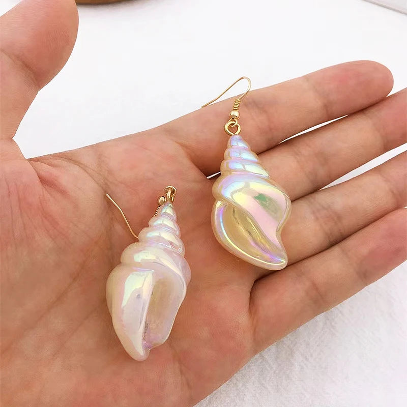 Shiny Shell Earrings