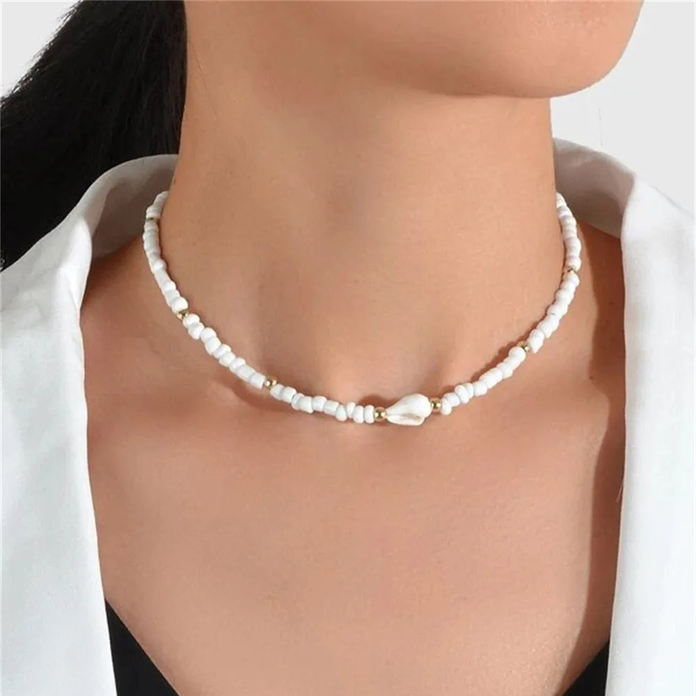 Conch Shell Choker