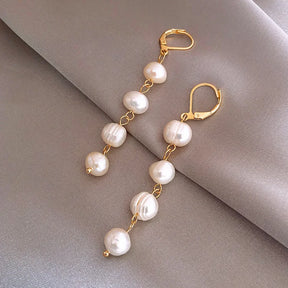 Dangle Pearl Earrings