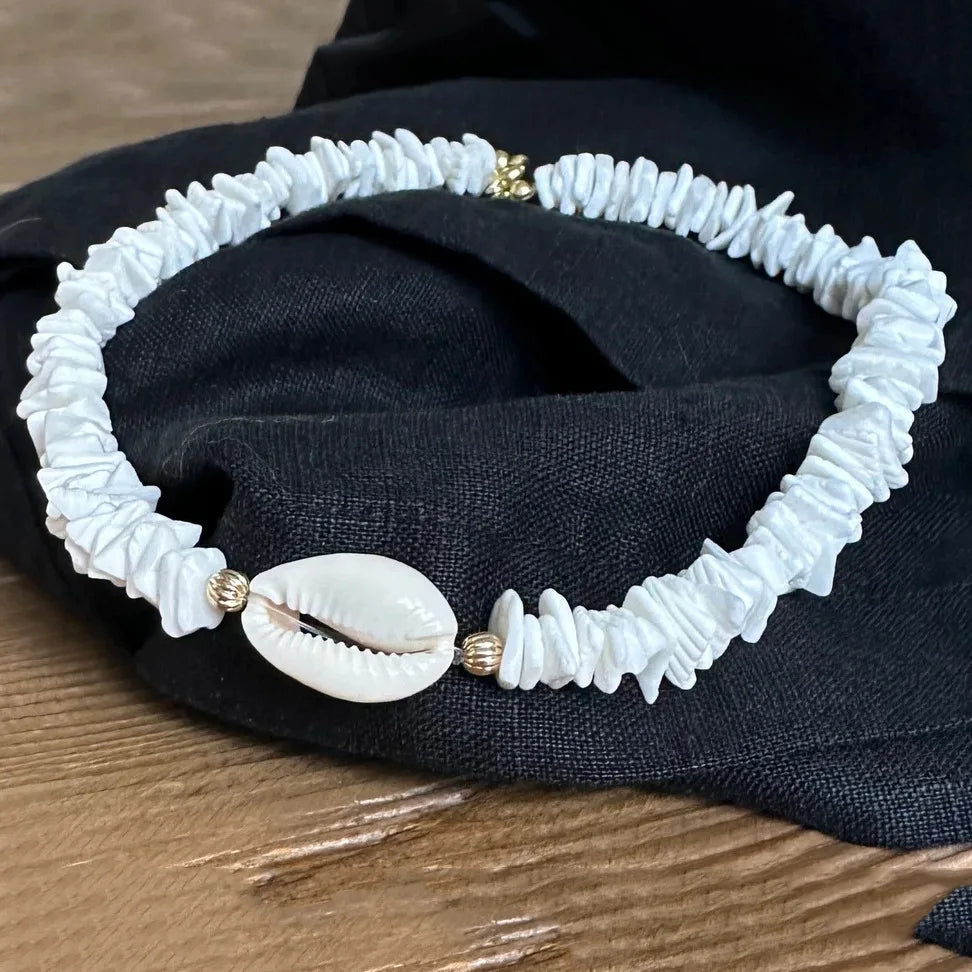 Puka Shell Choker Necklace