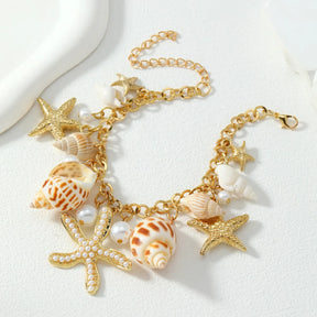 Seashell Charm Necklace