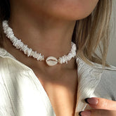 Puka Shell Choker Necklace