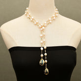 Cultured Pearl Chain Necklace