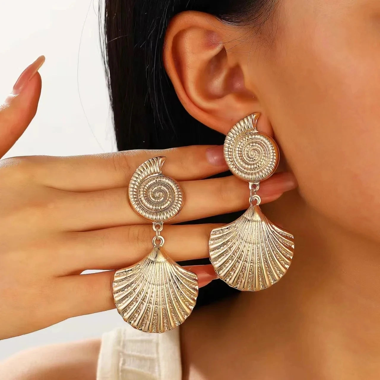 Earrings with Shells