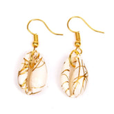 Elegant Cowrie Shell Earrings