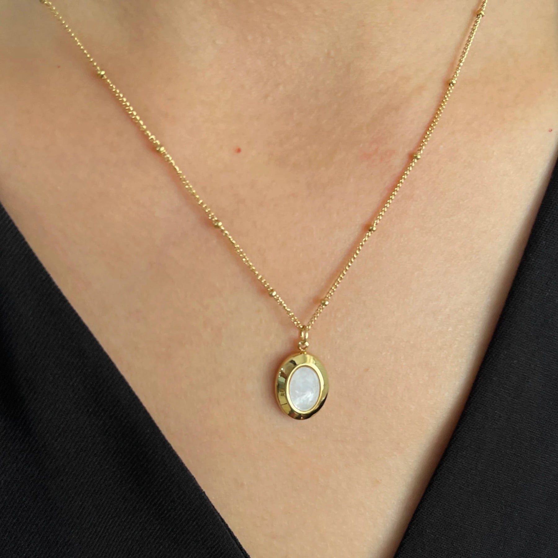 Gold Plated Shell Necklace