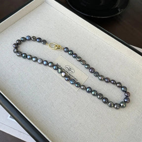 Black Pearl Necklace