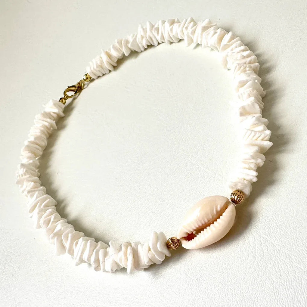 Puka Shell Choker Necklace