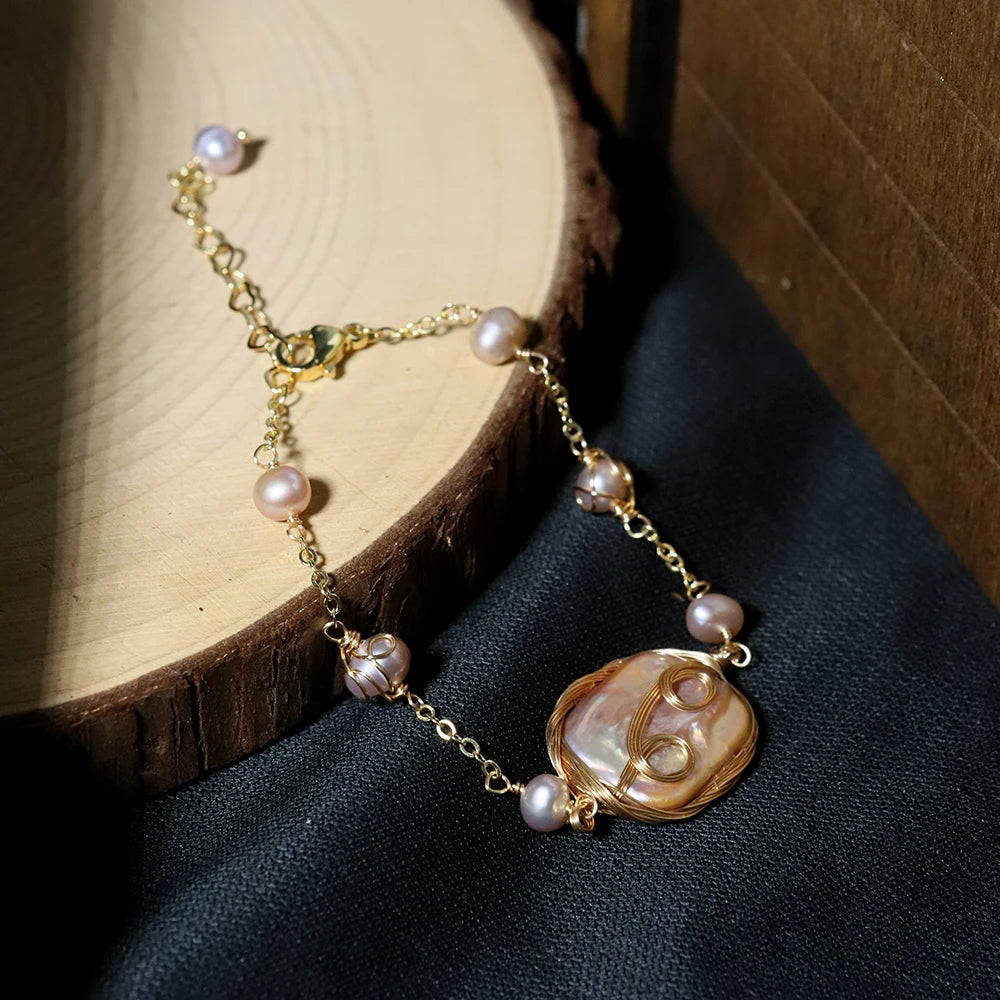 Baroque Pearl Bracelet