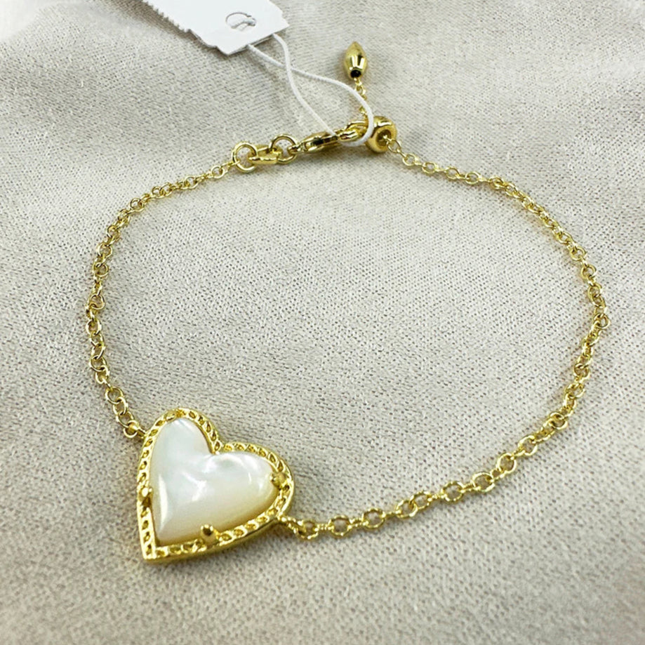 Heart Shell Bracelet