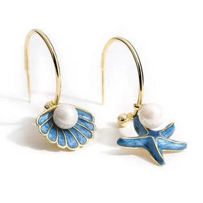 Retro Beach Earrings