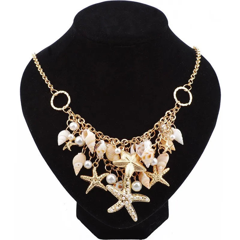 Seashell Charm Necklace