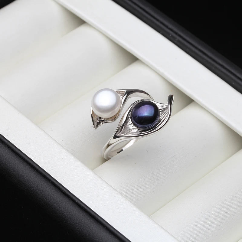 Double Pearl Ring