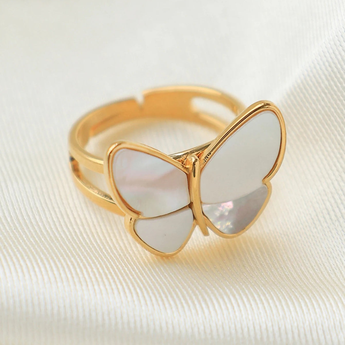 Butterfly Shell Ring