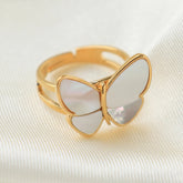 Butterfly Shell Ring