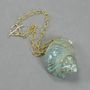 Green Shell Necklace